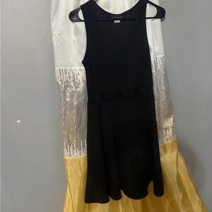 French Atmosphere Black dress